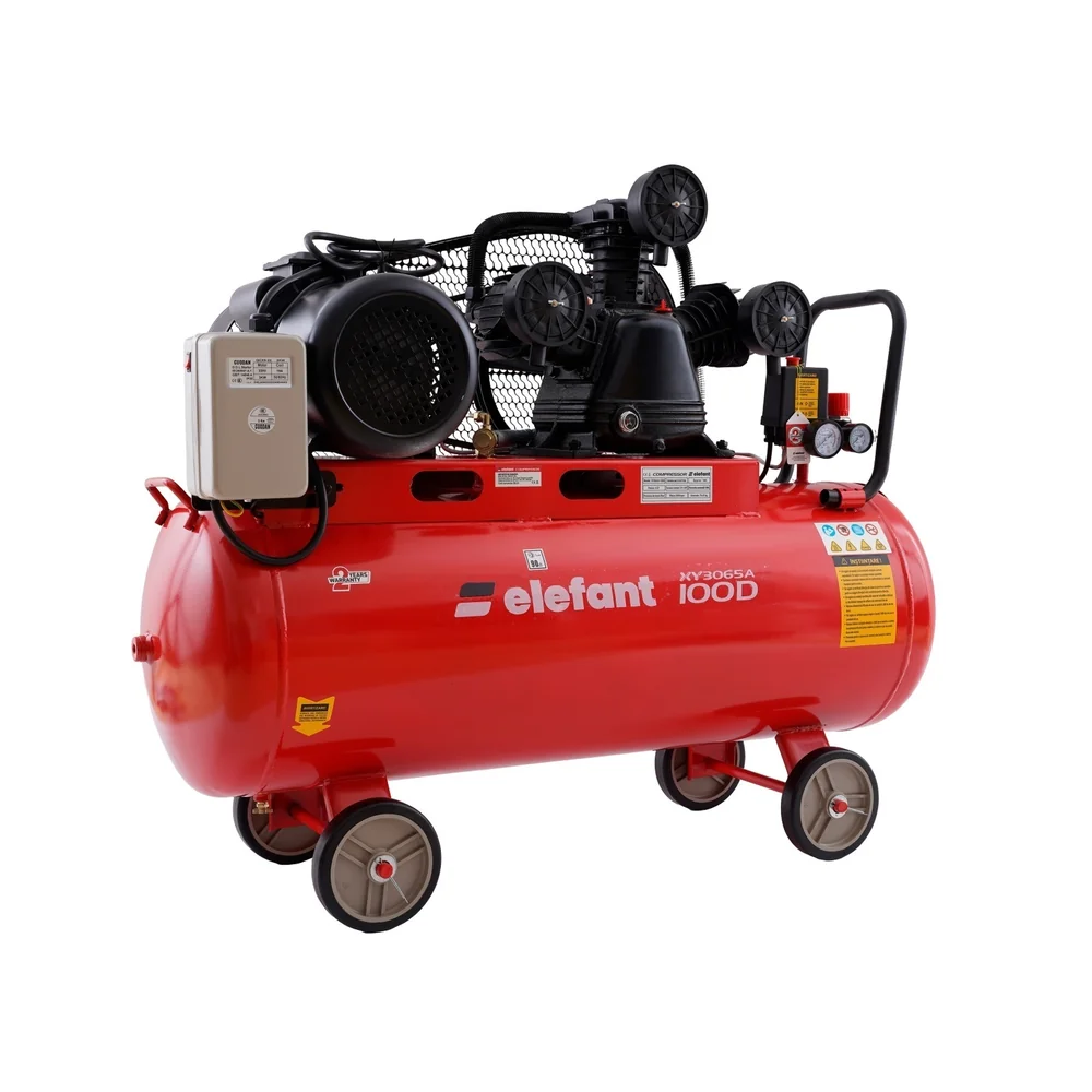 Compresoare și accesorii aer - Compresor aer 100 L, 4 CP, 8 bar, 220 V, debit 0,5 m³/min, XY3065A-100D