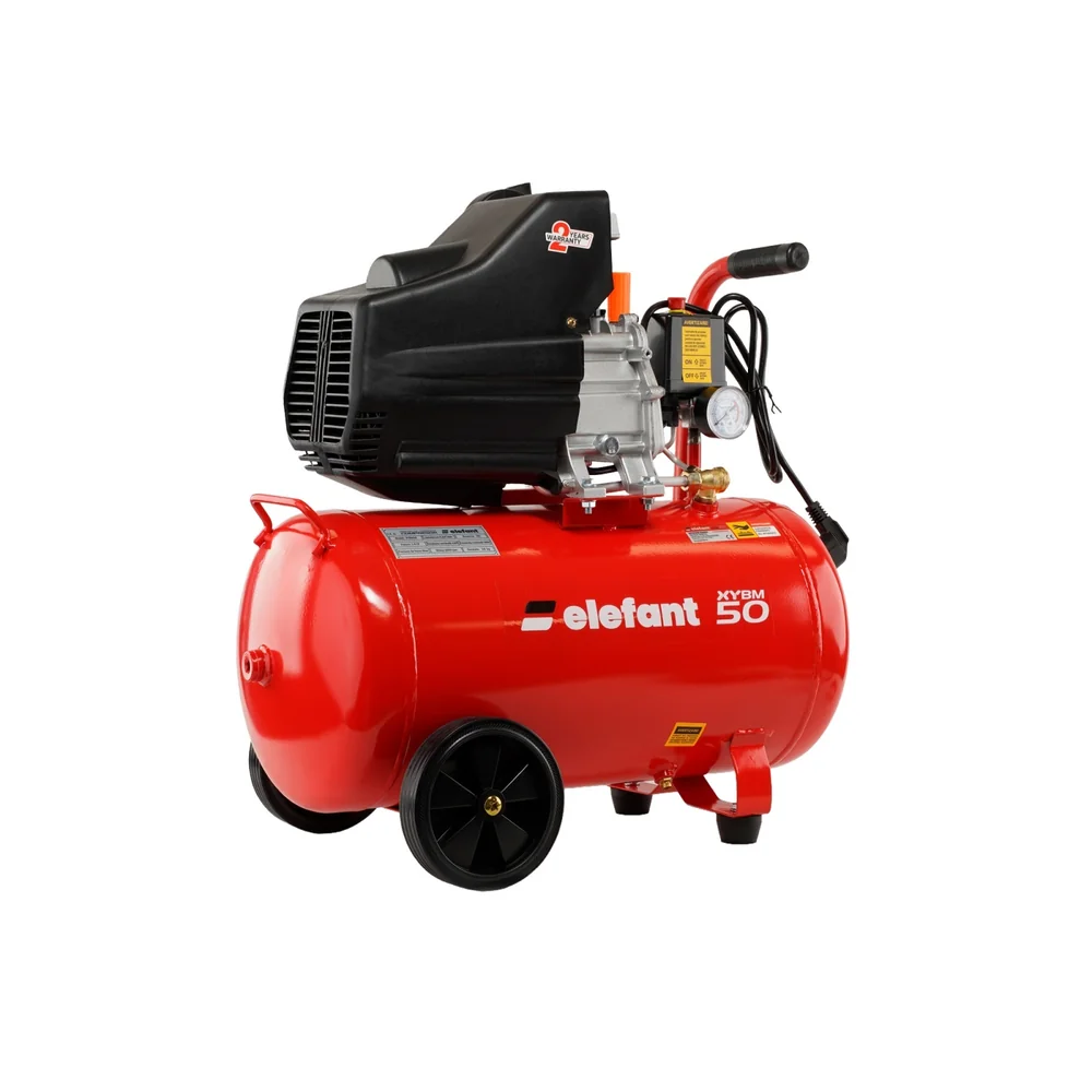 Compresoare și accesorii aer - Compresor aer 50 L, 2 CP, 8 bar, 220 V, debit 0,2 m³/min, XYBM50
