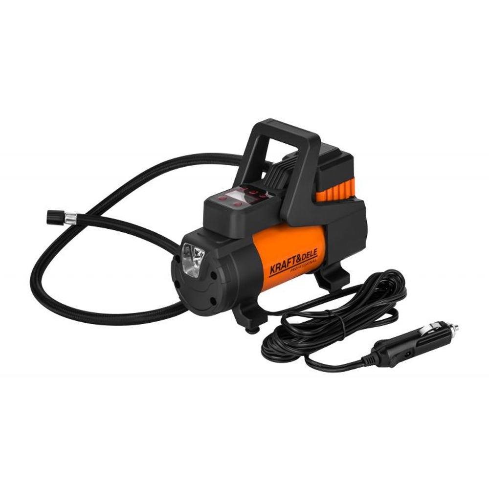 OFERTA ZILEI - Compresor auto 12V, 168 W, 200 PSI, 45 l/min, afișaj digital, geantă, KD3440