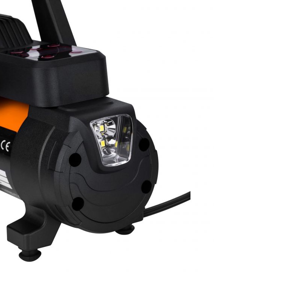 Compresor auto 12V, 168 W, 200 PSI, 45 l/min, afișaj digital, geantă, KD3440 [3]