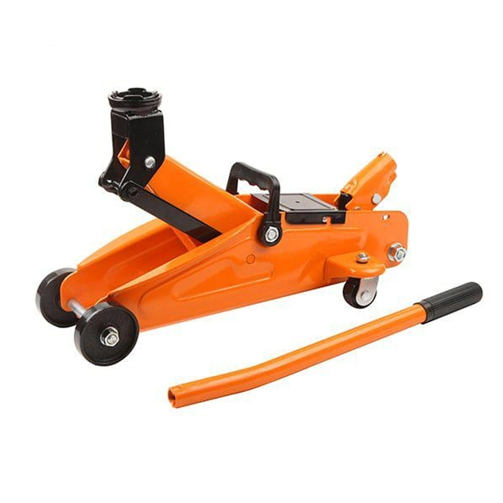 Echipamente de ridicare și tractare - Cric hidraulic tip cărucior 2T, ridicare 135–330 mm, 736502