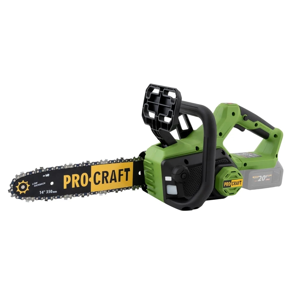 Drujbe electrice - Drujbă pe acumulator 20V, motor Brushless, lamă 30 cm / 12", lanț 8 m/s, PKA60 [Fără acumulator și încărcător]