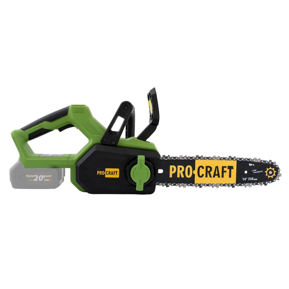 Drujbă pe acumulator 20V, motor Brushless, lamă 30 cm / 12", lanț 8 m/s, PKA60 [Fără acumulator și încărcător] [2]
