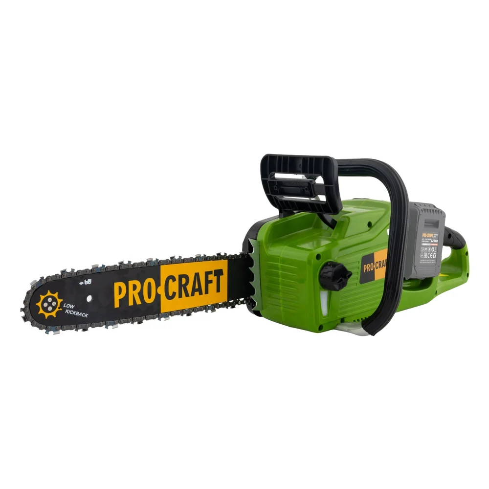 Drujbe electrice - Drujbă pe acumulator PROCRAFT PCA/2 2x20V, 40V, lamă 35 cm, motor Brushless, PCA40/2 [Fără acumulator și încărcător]