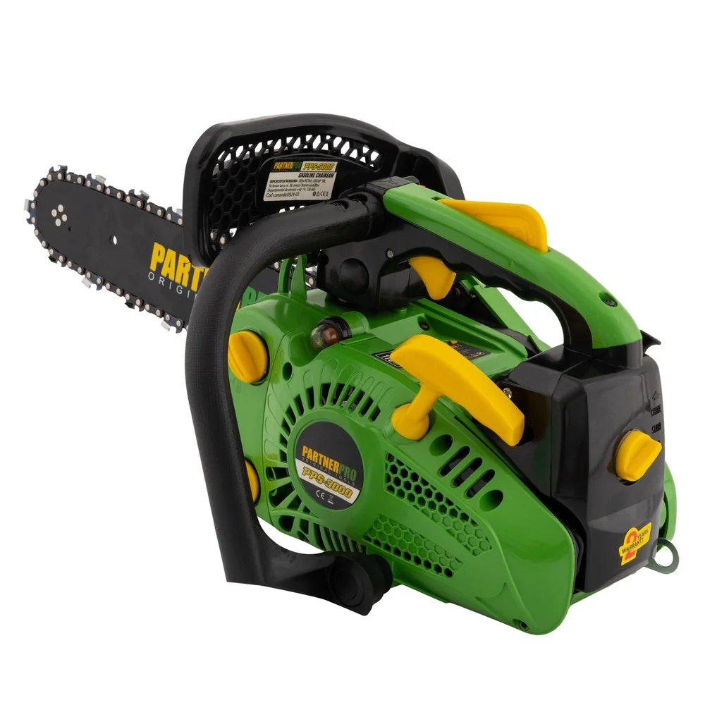 Drujbă pe benzină pentru o mână 1,5 CP, lamă 30 cm, 10500 rpm, lanț 3/8", 45 pinteni, PPS-3000 [2]