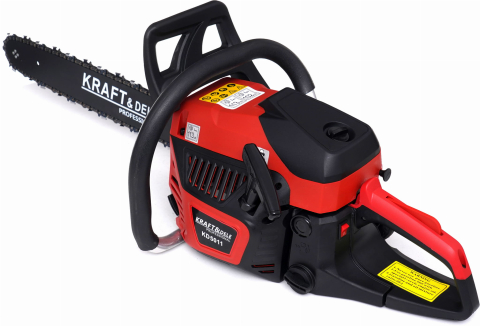 Drujbă pe benzină, Putere 5.2 CP, Lungime lamă 45 cm, Motor 2 timpi [3]