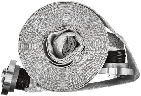 Furtunuri de apa si gradina - Furtun de incendiu 2 inch (50.8 mm), Lungime 20m, cu Cuplaje Rapide Aluminiu, Presiune 12 Bar