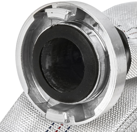 Furtun de incendiu 2 inch (50.8 mm), Lungime 20m, cu Cuplaje Rapide Aluminiu, Presiune 12 Bar [6]