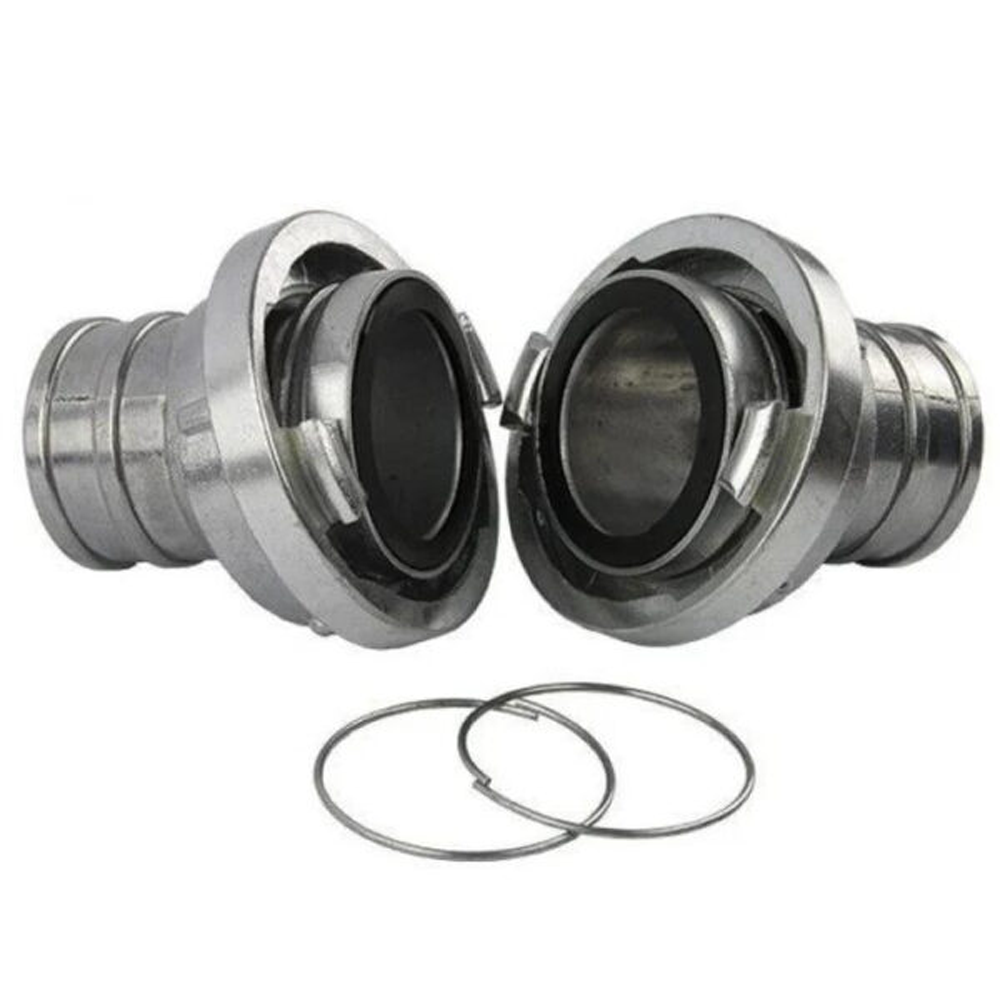 SET: Furtun pânzat pentru pompieri și irigații, 2", 50 mm, 20 m, 10 bar + Cuple [2]