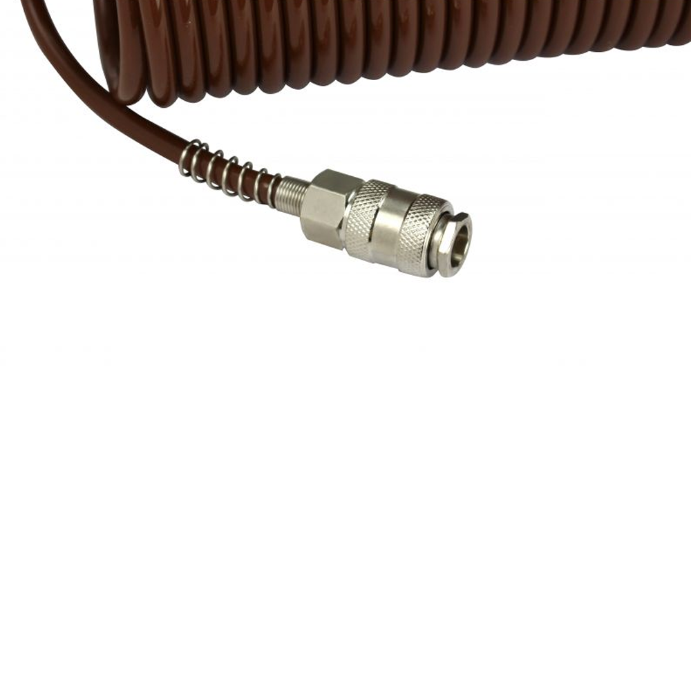Furtun pneumatic spiralat 5 × 8 mm, 15 m, presiune de lucru 8 bar, WDS2156 [1]