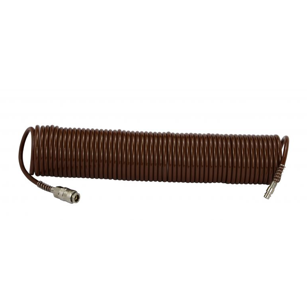 OFERTA ZILEI - Furtun pneumatic spiralat 5 × 8 mm, 15 m, presiune de lucru 8 bar, WDS2156