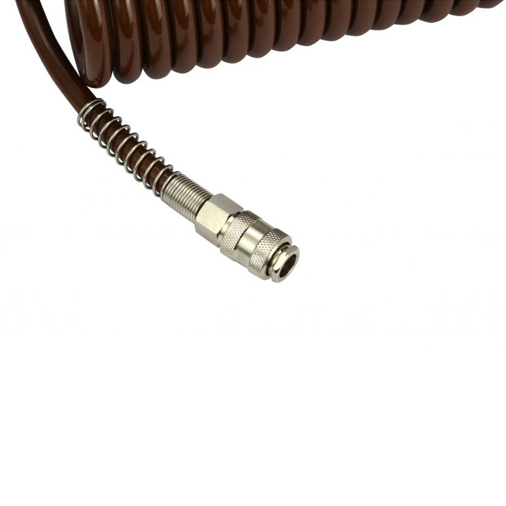 Furtun pneumatic spiralat 8 × 12 mm, 15 m, presiune de lucru 8 bar, WDS2152 [1]