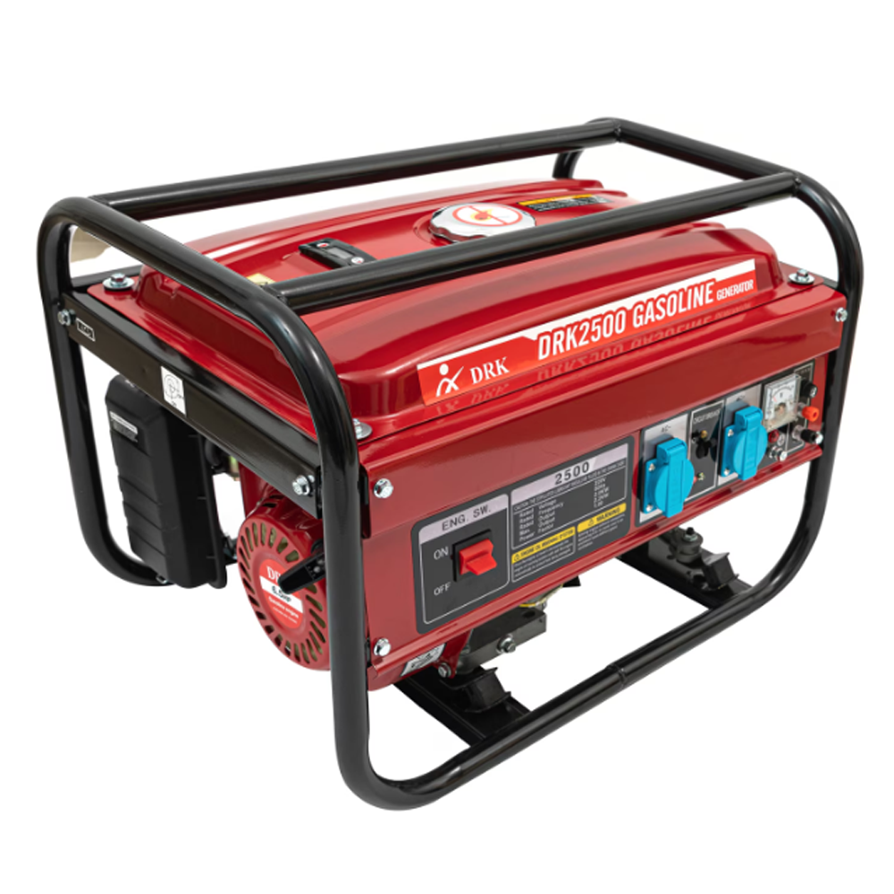 Generator electric pe benzină 2,2 kW, maxim 2500W, motor 4T 6,5 CP, 230V, AVR [1]