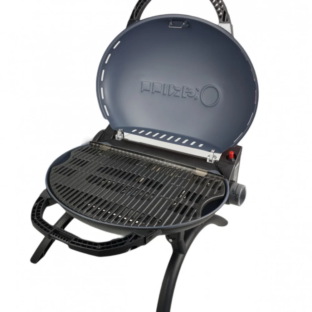 Grătar portabil pe gaz, 2,7 kW, aprindere automată, suprafață gătit 1065 cm², O-GRILL 500 [1]