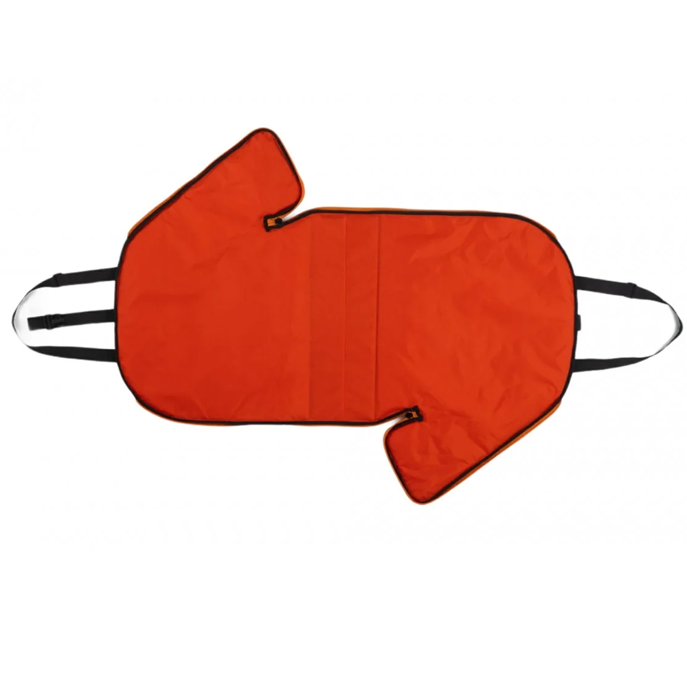 Geantă de transport pentru grătar portabil, 650 x 250 x 550 mm, gri/orange [2]