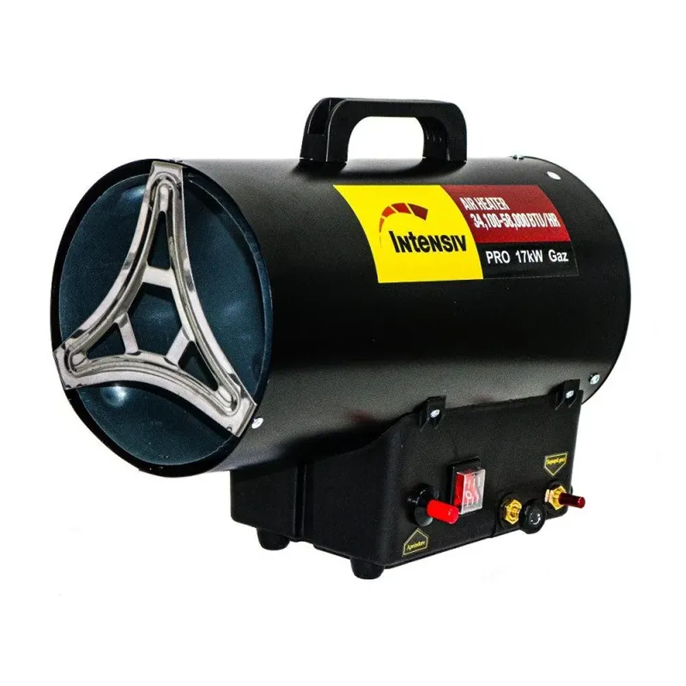 Aeroterme - Încălzitor pe gaz GPL 10–17 kW, debit aer 320 m³/h, aprindere piezo și protecție termică, PRO 17 kW Gaz