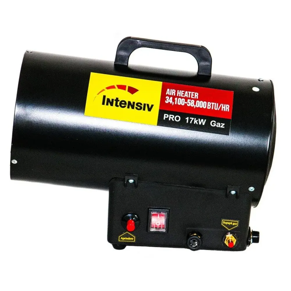 Încălzitor pe gaz GPL 10–17 kW, debit aer 320 m³/h, aprindere piezo și protecție termică, PRO 17 kW Gaz [2]