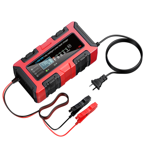 Redresor Baterie Inteligent 12V/24V 10A FOXSUR, Redresor Automat LiFePO4, AGM, GEL și Plumb-Acid cu Funcție Reparare FOXSUR [1]