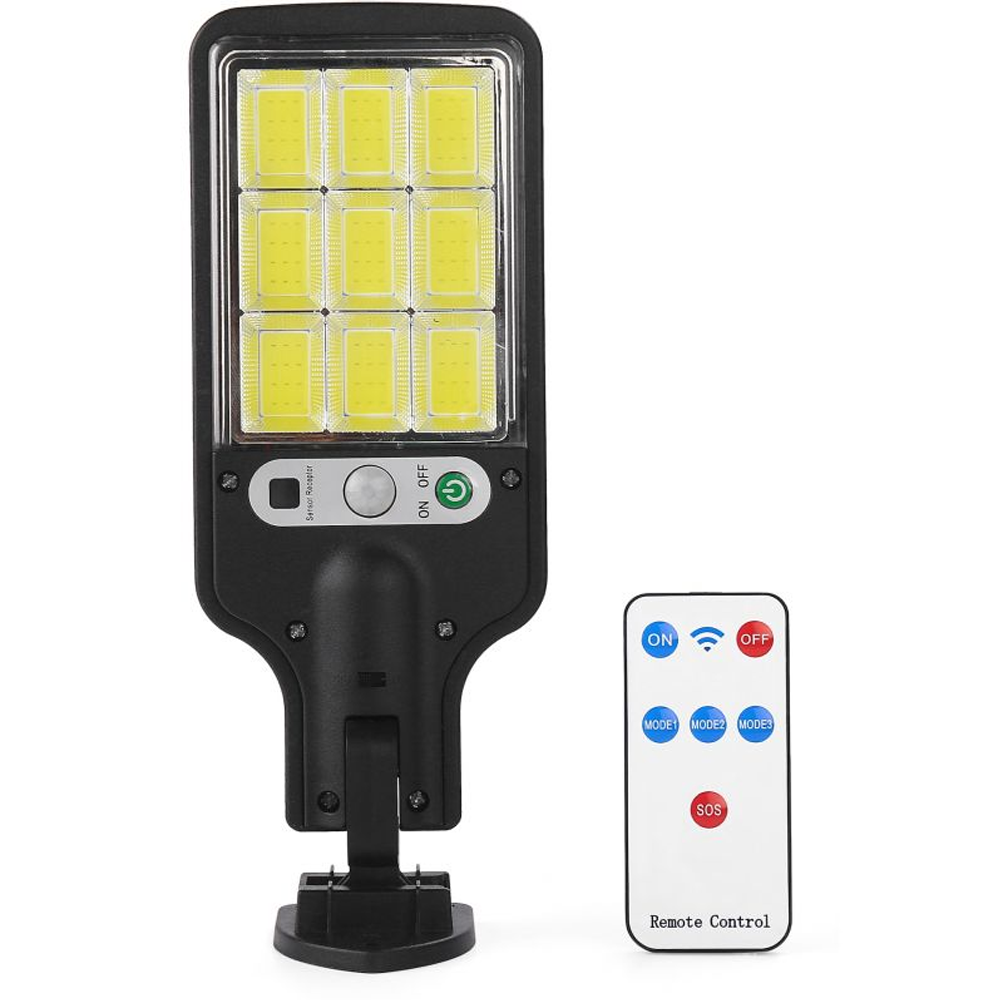Accesorii Diverse - Lampă solară LED 290 W, 5000 lm, senzor mișcare, telecomandă, IP65, KD3480