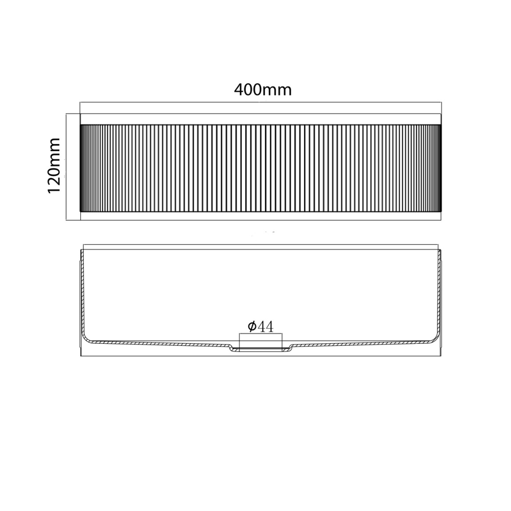 Lavoar de baie rotund din inox, 40 x 40 x 12 cm, montaj pe blat, HD400 (5 ANI GARANȚIE) [6]