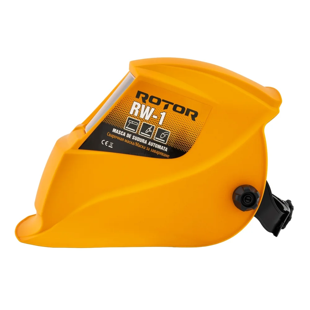Mască de sudură automată, 2 senzori de arc, clasă optică 1/1/1/2, alimentare solară + baterie, RW-1 [1]
