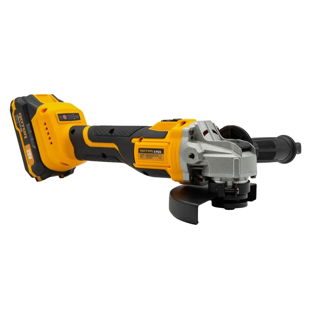 Polizor unghiular cu acumulator 20V, 1000W, disc 125 mm, Brushless, 9800 rpm, R-PU2A [4]