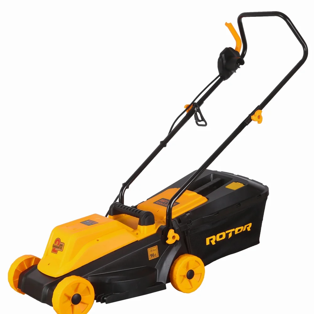 OFERTA ZILEI - Mașină de tuns iarba electrică 1200W, 3100 rpm, lățime tăiere 32 cm, colector 30 L, RMT-1200