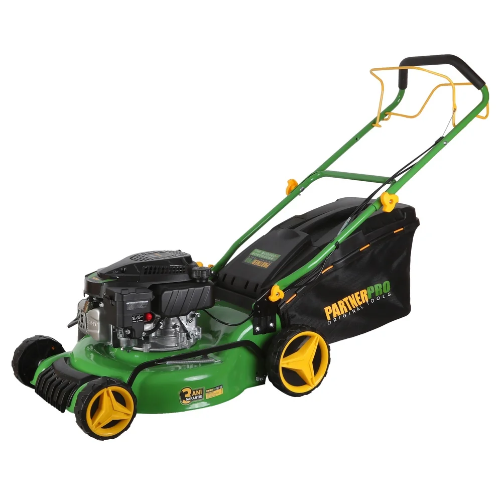 OFERTA ZILEI - Mașină de tuns iarba pe benzină, autopropulsată, 144,3 cm³, 2,5 kW, tăiere 460 mm, colector 60 L, PMT-60