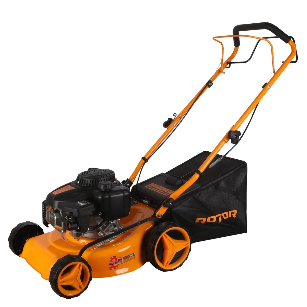 OFERTA ZILEI - Mașină de tuns iarba pe benzină, autopropulsată, 132 cm³, 1,9 kW, tăiere 400 mm, colector 40 L, RMT-2