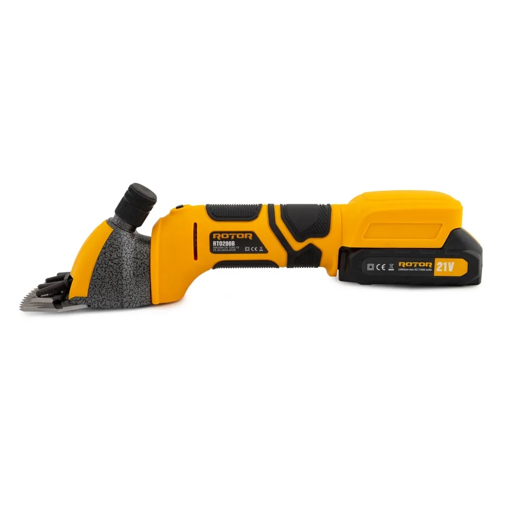 Mașină de tuns oi pe acumulator 200W, 21V, 800 rpm, pieptene 78 mm, RTO200B [1]
