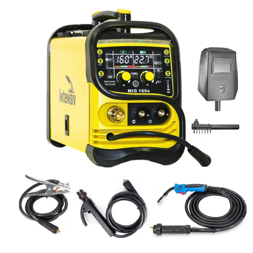 Invertor de sudură MIG-MAG și MMA 160A, pentru sudare cu gaz sau sârmă FLUX, MIG 160s [2]