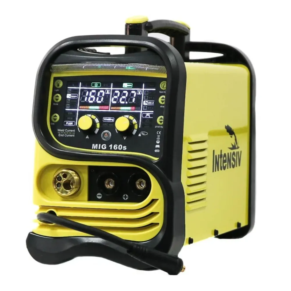 Aparate de sudură MIG/MAG - Invertor de sudură MIG-MAG și MMA 160A, pentru sudare cu gaz sau sârmă FLUX, MIG 160s