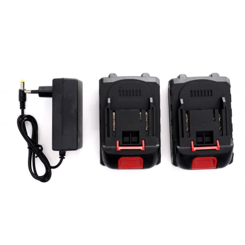 Mini Drujbă Electrică cu 2 Acumulatori 21V, Lamă 6 Inch (15 cm) și Valiză Transport [12]