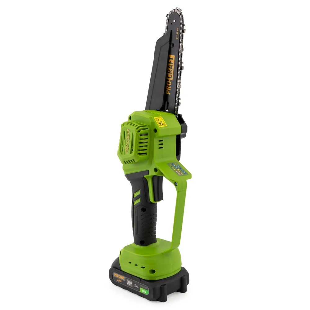 Mini drujbă pe acumulator 20V, Brushless, lame 15 cm și 20 cm, 2 acumulatori 2Ah incluși, PKA46 [1]