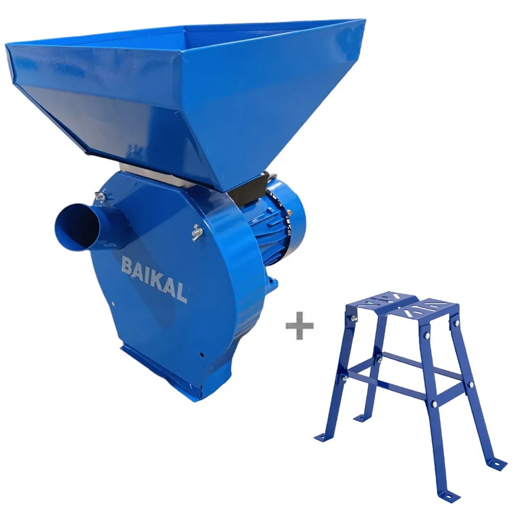 OFERTA ZILEI - SET: Moară electrică BM3900 pentru cereale și porumb, 3900W, 240 kg/h + Suport Moară