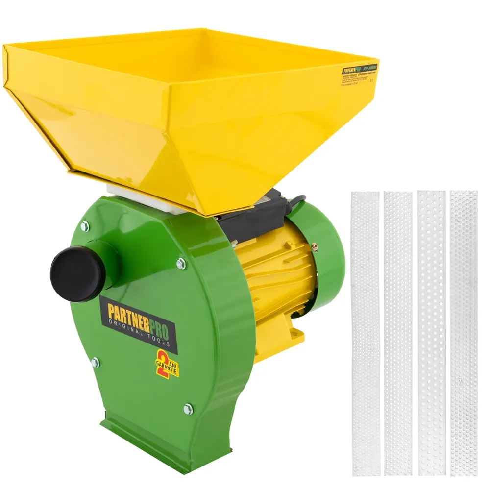 SET: Moară electrică PP3900 pentru cereale și porumb, 3900W, 240 kg/h + Suport Moară [2]