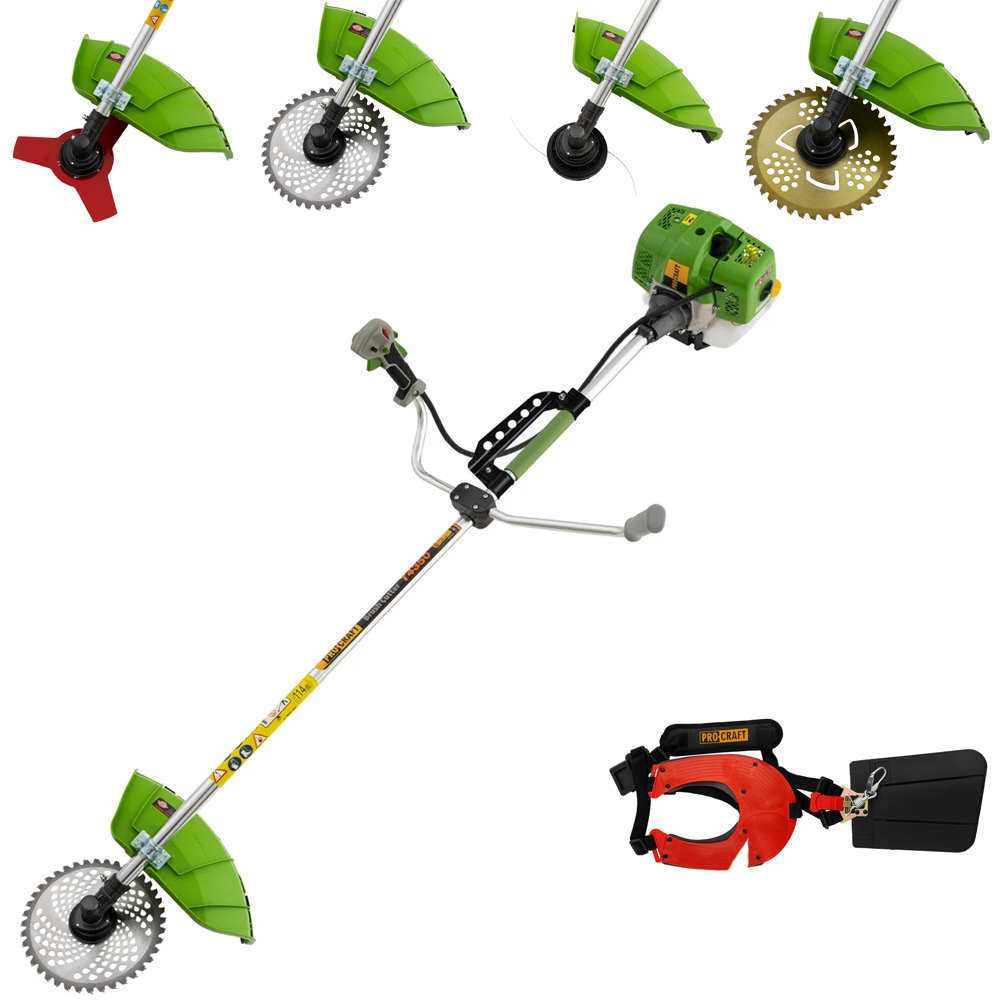 OFERTA ZILEI - Motocoasă pe benzină 2T, 52 cm³, 5,8 CP, 9000 rot/min, tăiere 254 / 460 mm, T4350