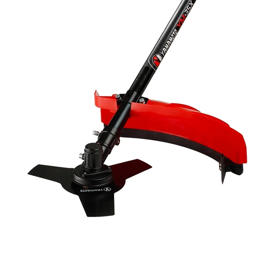 Motocoasă pe benzină 4T, 52 cm³, 5,6 CP, 10.000 rpm, discuri 3T și 40T incluse, YM35X [3]