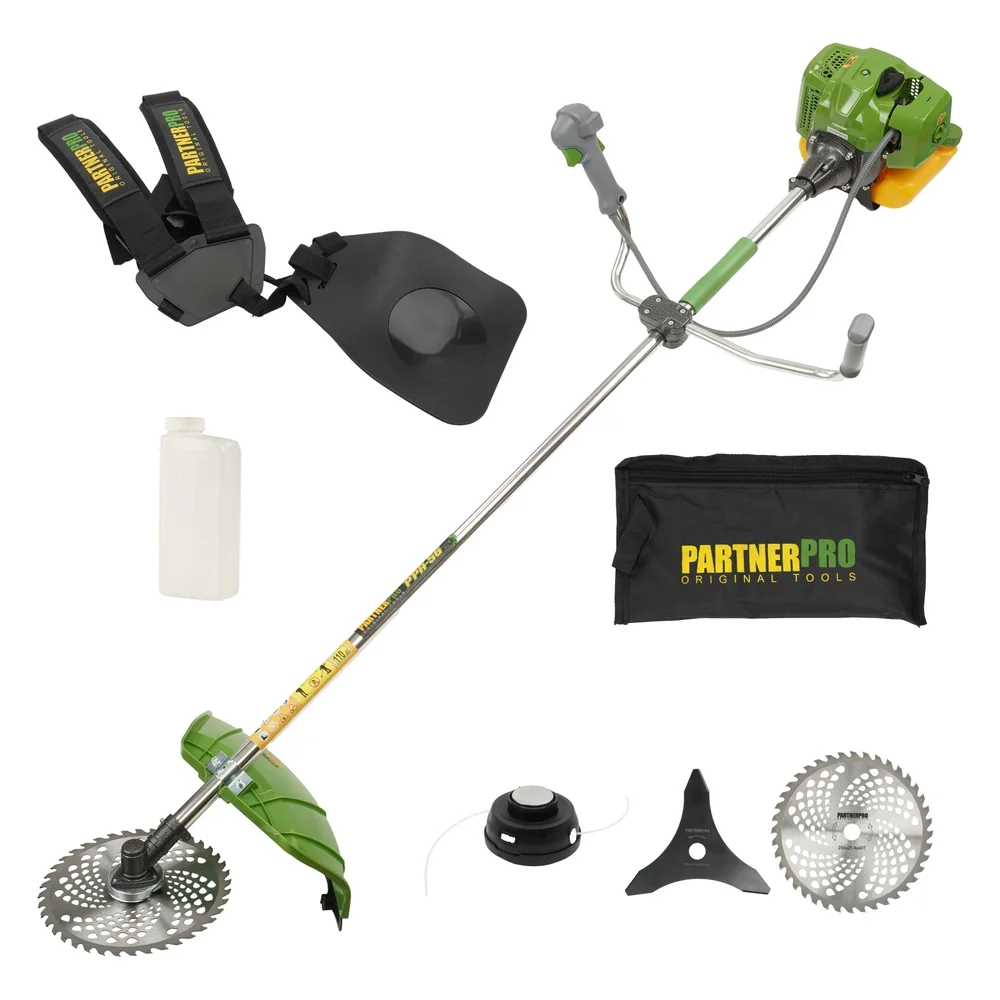 OFERTA ZILEI - Motocoasă pe benzină 2T, 5,8 CP, 10.000 rot/min, tăiere 400 mm, discuri 3T și 40T, PPA-56