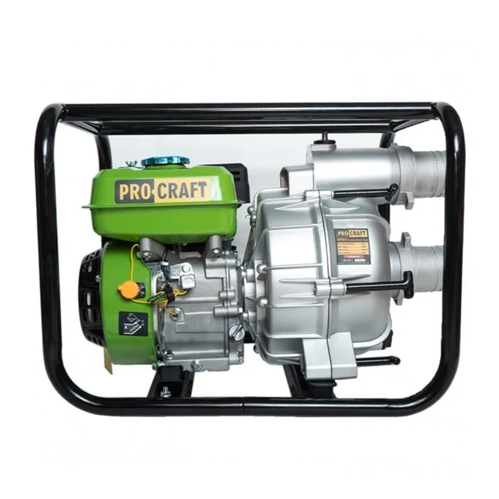 Motopompă pe benzină 4T, 196 cm³, debit 45.000 l/h, racord 75 mm, rezervor 3,6 L, WPD45 [1]