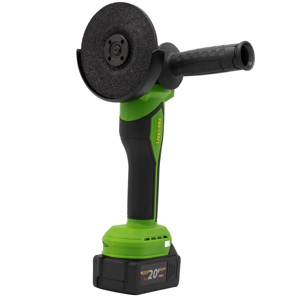 Polizor unghiular cu acumulator 20V, disc 125 mm, Brushless, 3 trepte 3500–8000 rpm, PGA22 [2]
