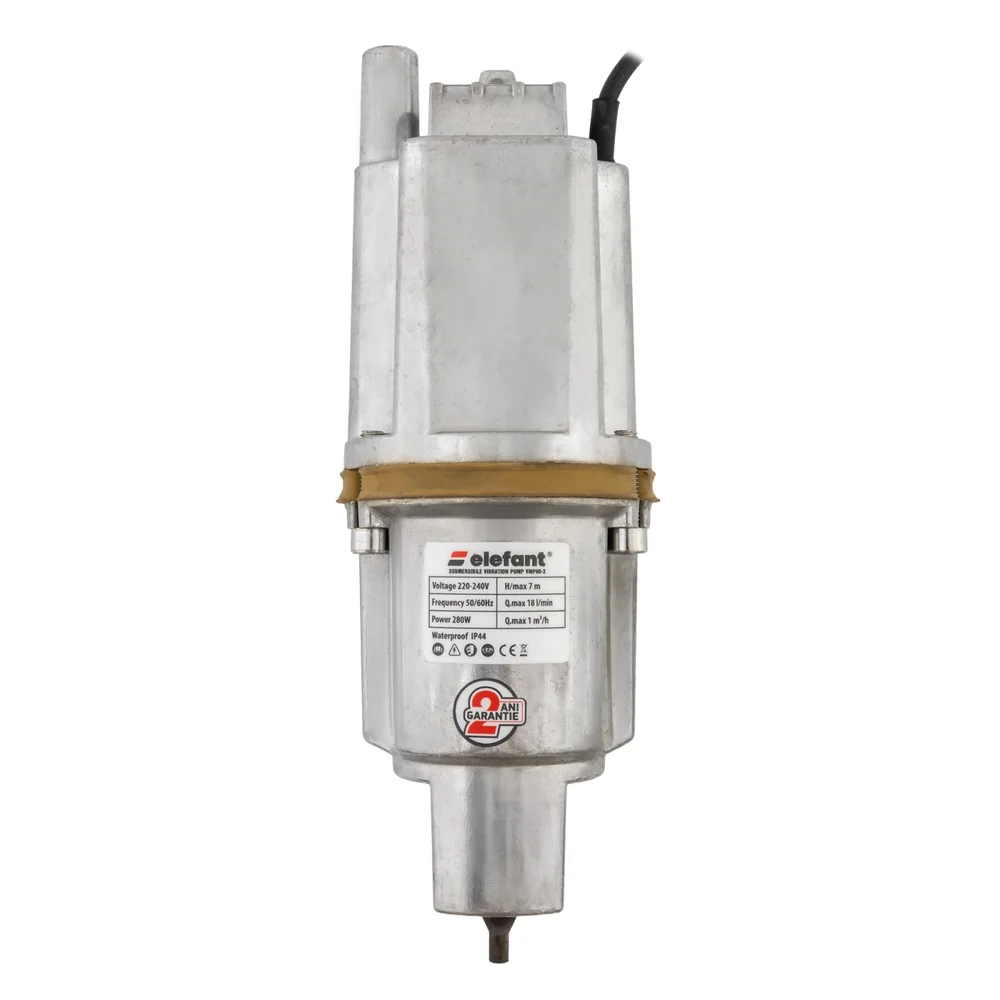 OFERTA ZILEI - Pompă de apă cu vibrații 280W, 18 l/min, 220–240V, temperatură maximă 35°C, VMP60-3