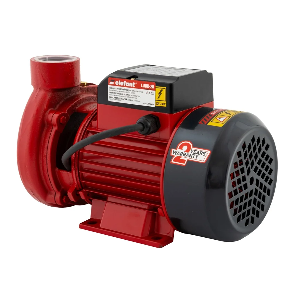 Pompă de suprafață 850W, debit 250 l/min, înălțime refulare 20 m, 1.5DK-20 [2]