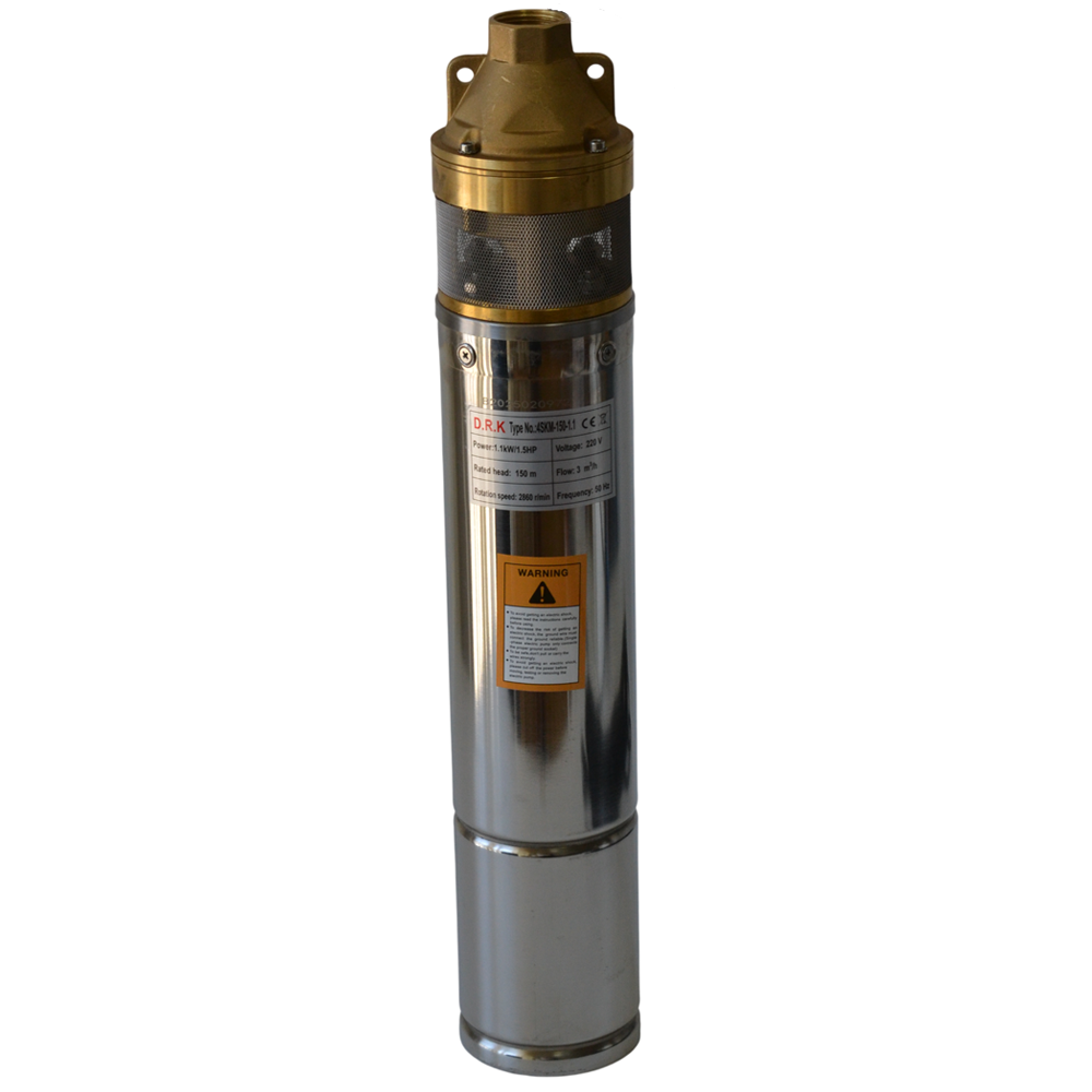 Pompă submersibilă de adâncime 1,1 kW, 3000 l/h, refulare 150 m, 2 turbine, cablu 15 m, 4SKM-150 [1]