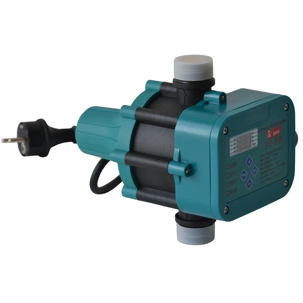 Presostat electronic digital pentru pompă, 1.1 kW, racord 1 tol, presiune reglabilă 0,5–6 bar, IP65, PC-58 [1]