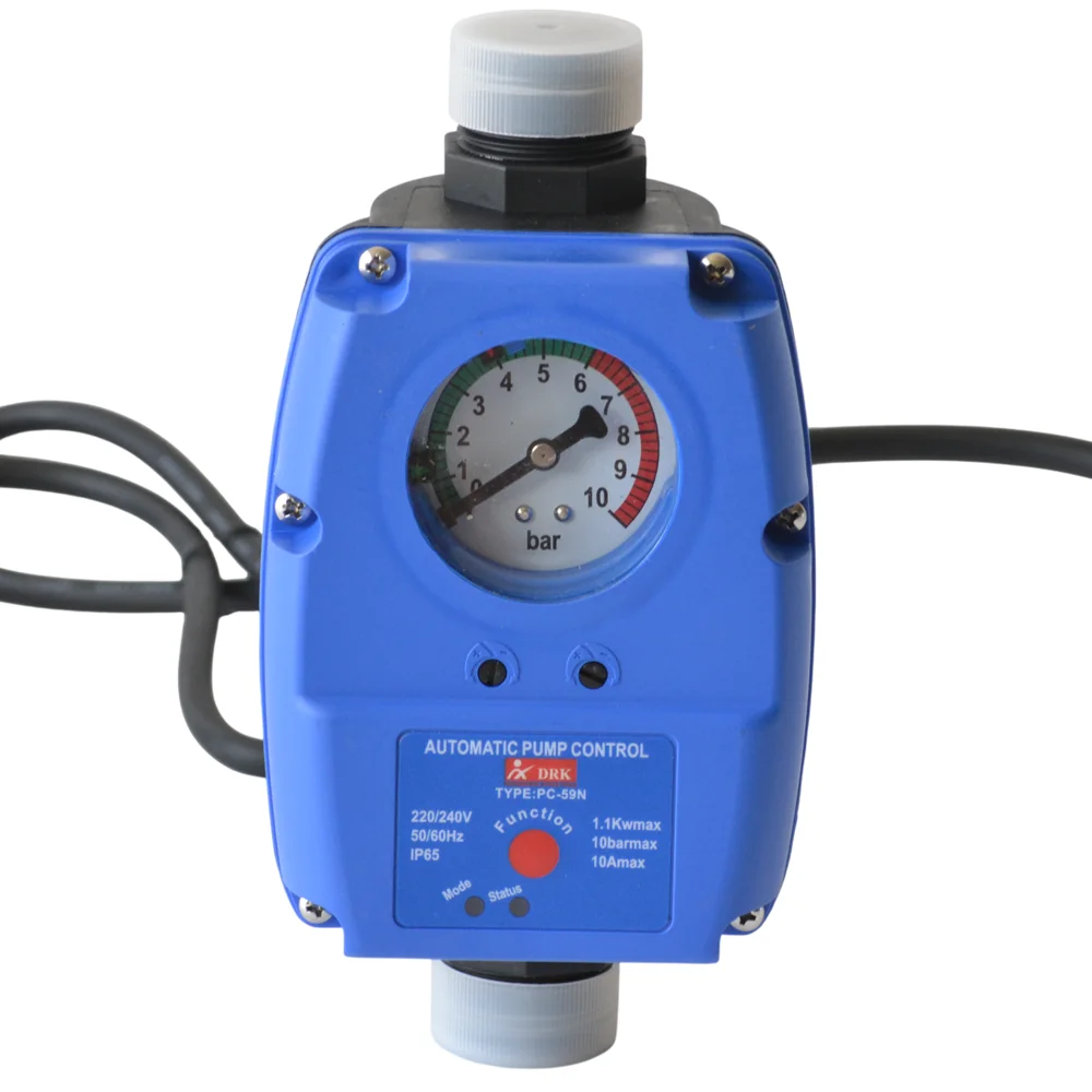 Presostate - Presostat electronic reglabil pentru pompă, 1,1 kW, racord 1”, 10 bar, PC-59N