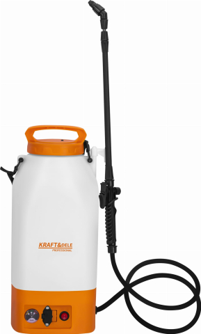 Pompa de stropit - Pulverizator Electric cu Acumulator 12V, Capacitate 9L, Autonomie 8h, Presiune Reglabilă și Lance Inclusă