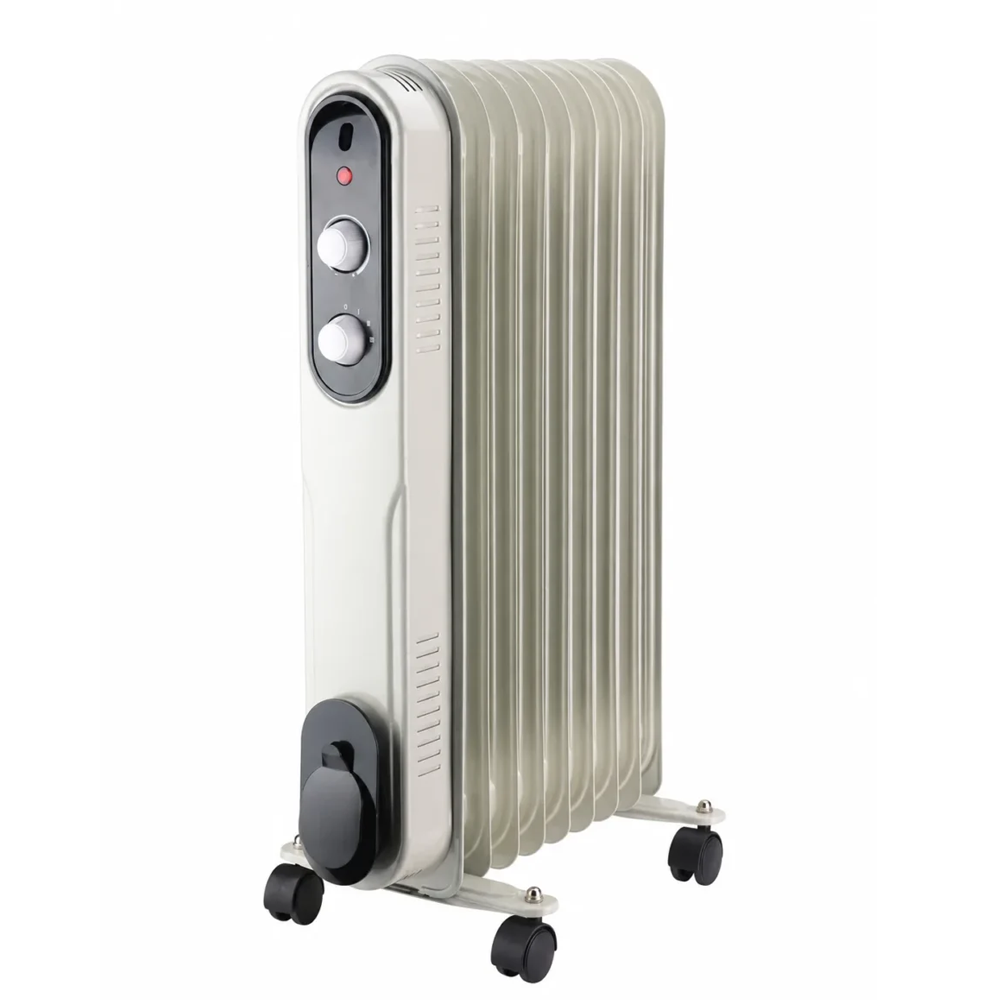 OFERTA ZILEI - Radiator electric cu ulei 1500 W, 3 trepte de putere, protecție la supraîncălzire, MSH-42-7