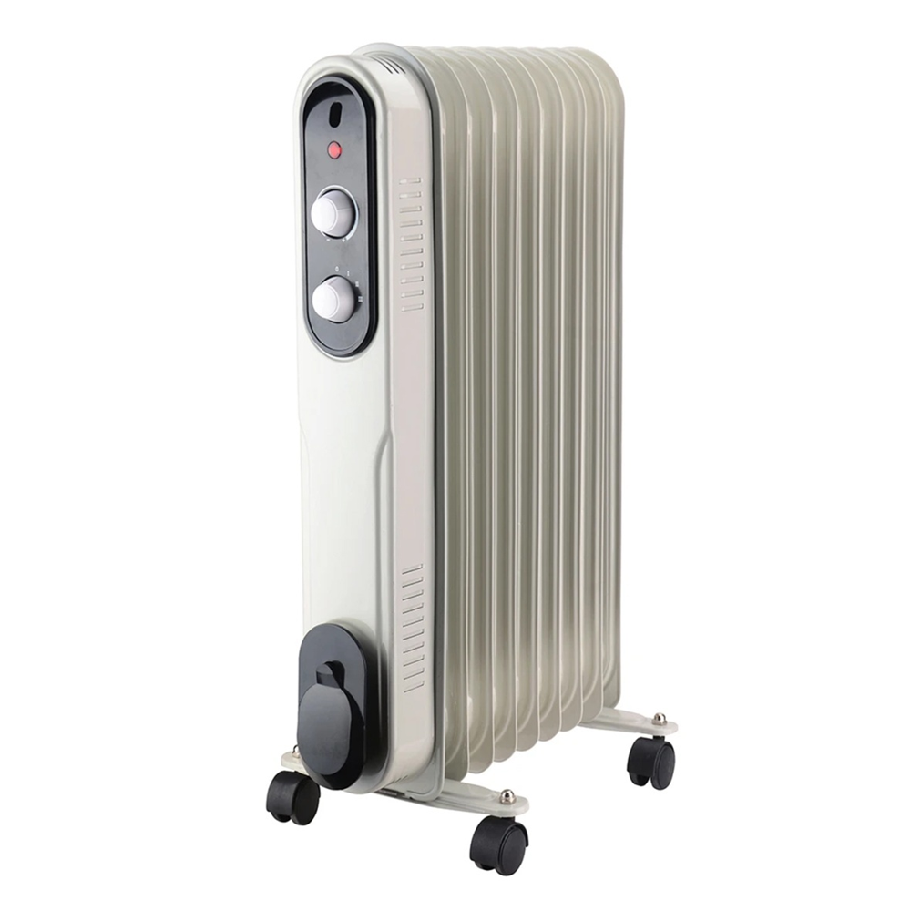OFERTA ZILEI - Radiator electric cu ulei 2500 W, 3 trepte de putere, 490 × 130 × 650 mm, MSH-42-11