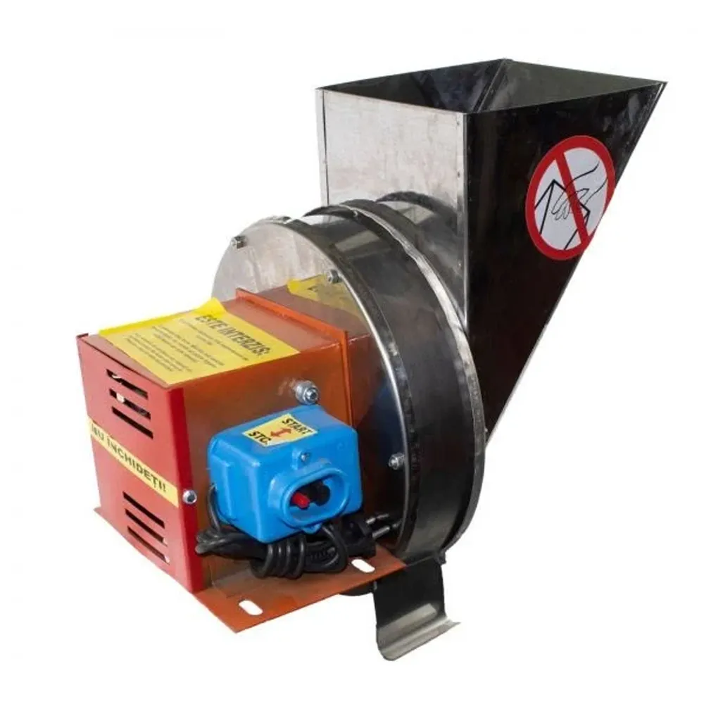 Răzătoare electrică pentru fructe și legume 1,8 kW, 400 kg/h, complet inox, VINITA [3]